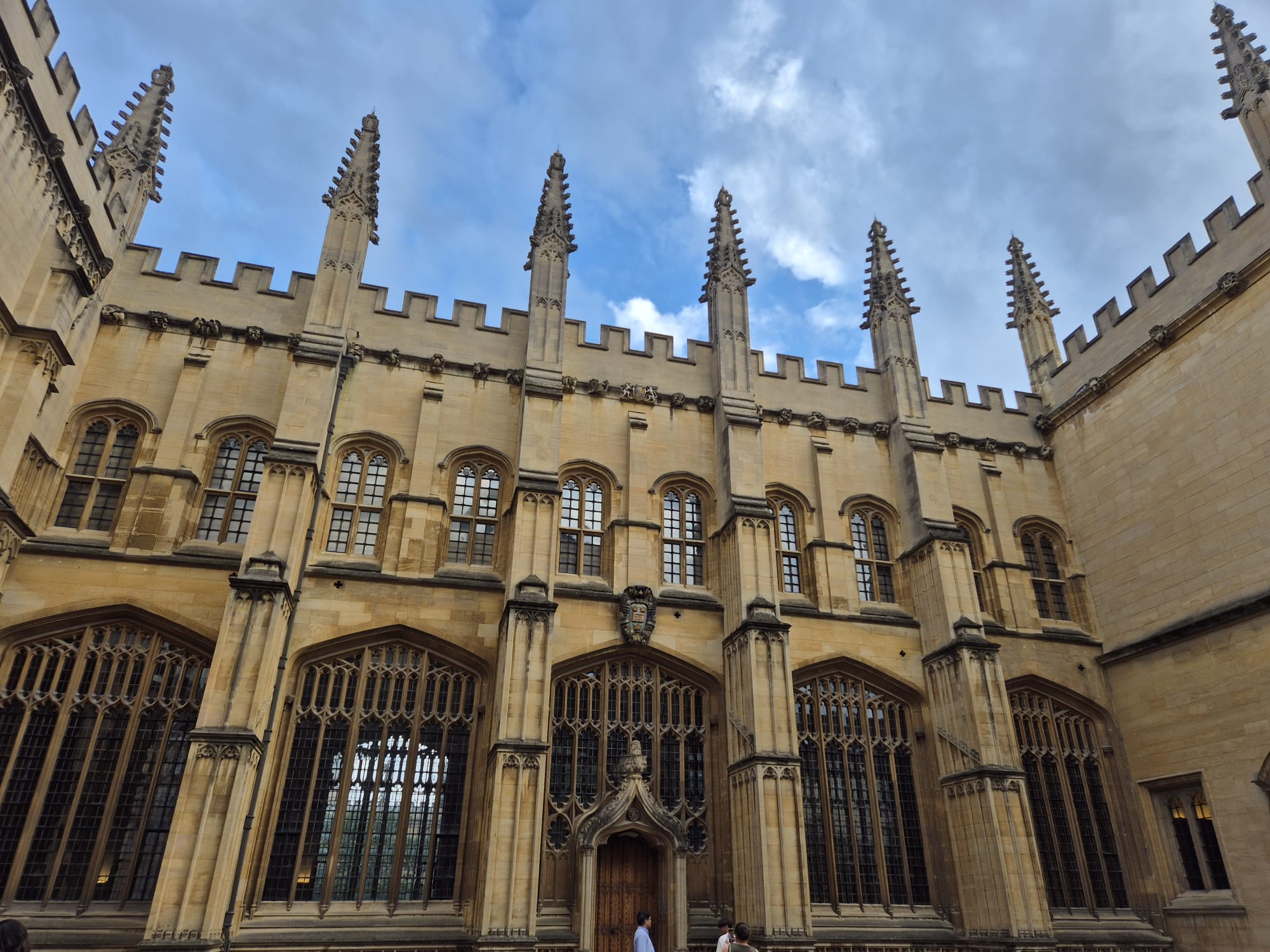The Bodleian Library quadrangle in Oxford