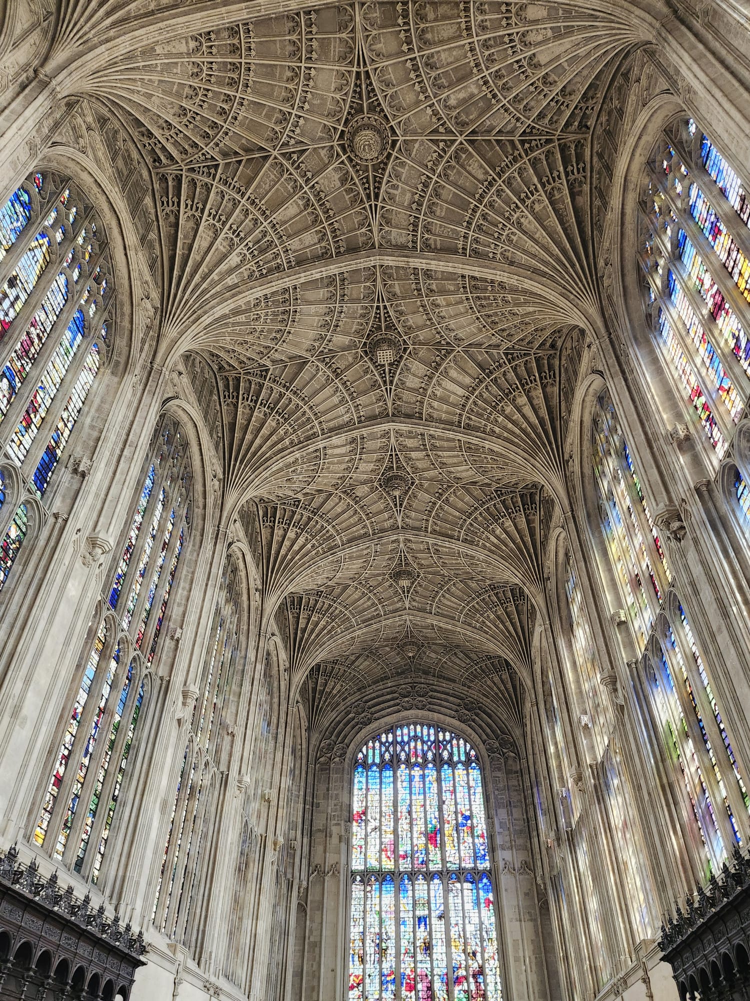 Interior of King’s College Chapel, University of Cambridge